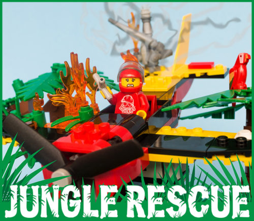 Brickies Jungle Rescue LEGO Building Workshop