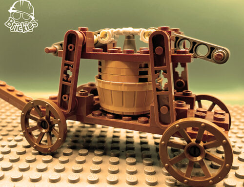 Build Along With Brickies: LEGO 17th Century Fire Engine
